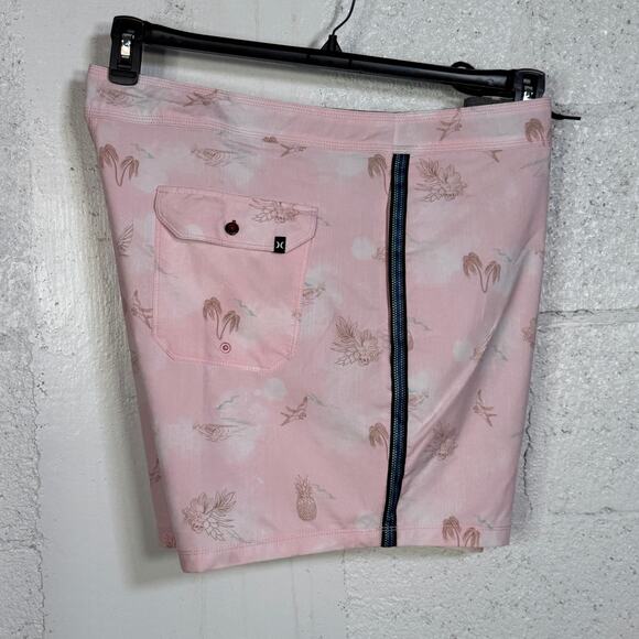 Hurley Men's Phantom Naturals Sessions 16" Boardshort Flamingo 38 $60 - Picture 8 of 11